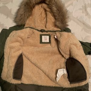 Zara Baby Green Jacket 2 in 1 size 12/18 months